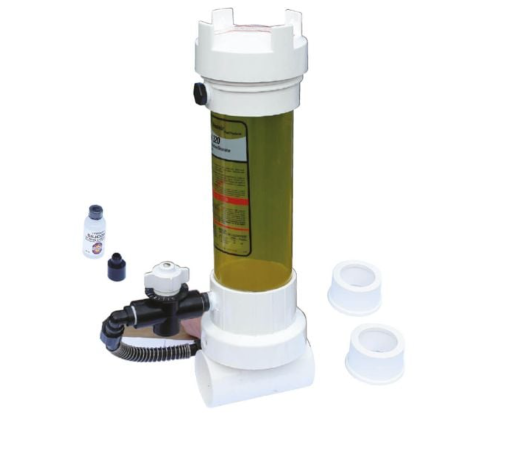 Rainbow Inline Clear Chlorine Feeder