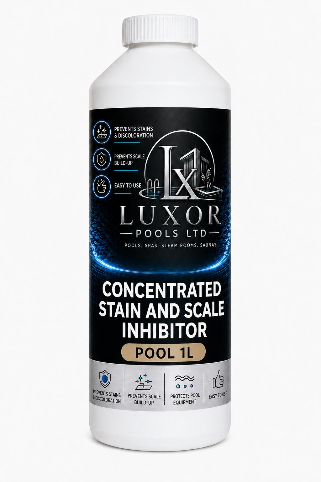 Concentrated Stain and Scale Inhibitor Pool 1L