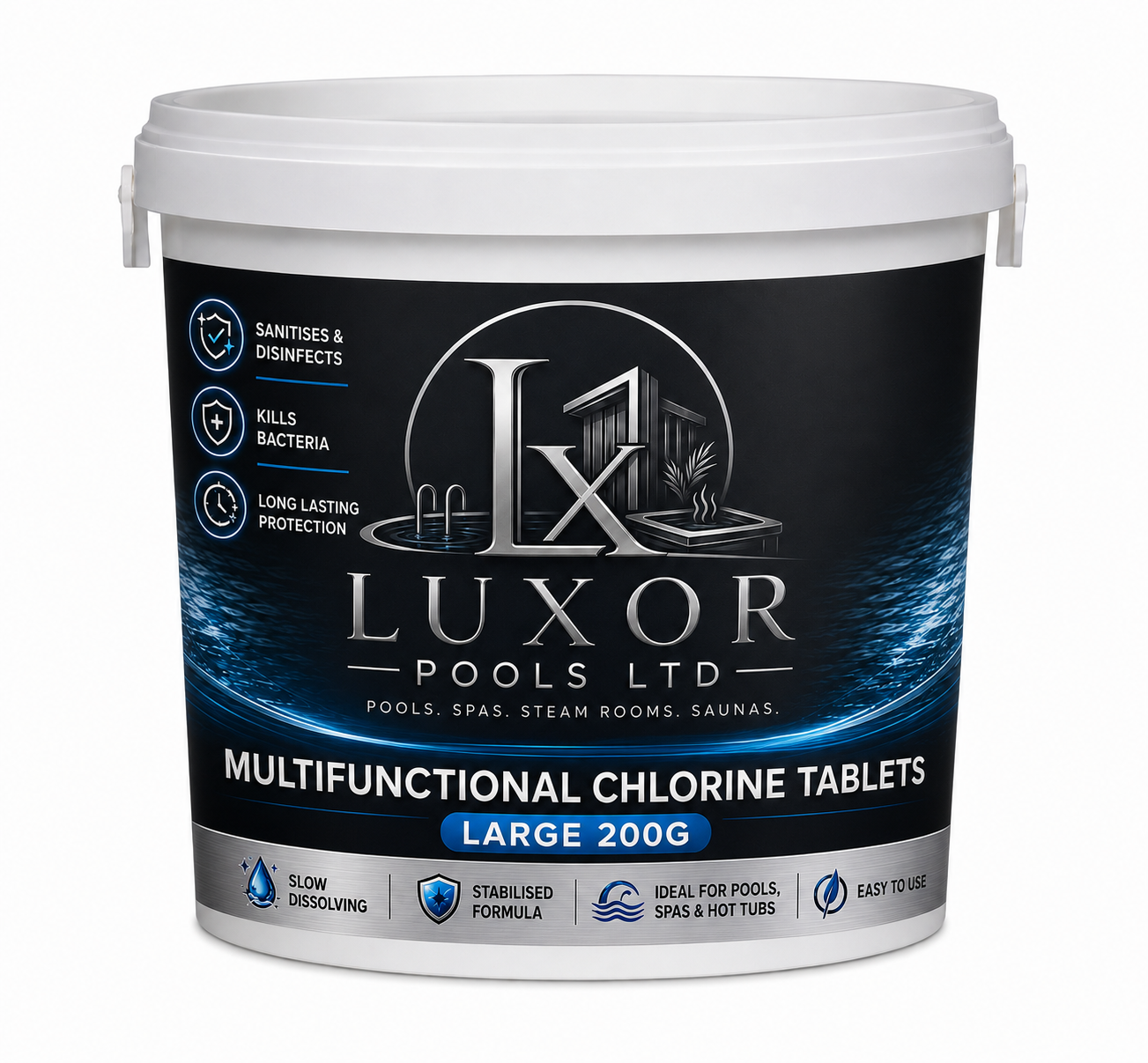 Large Multi-functional Chlorine tablets 200G 5KG