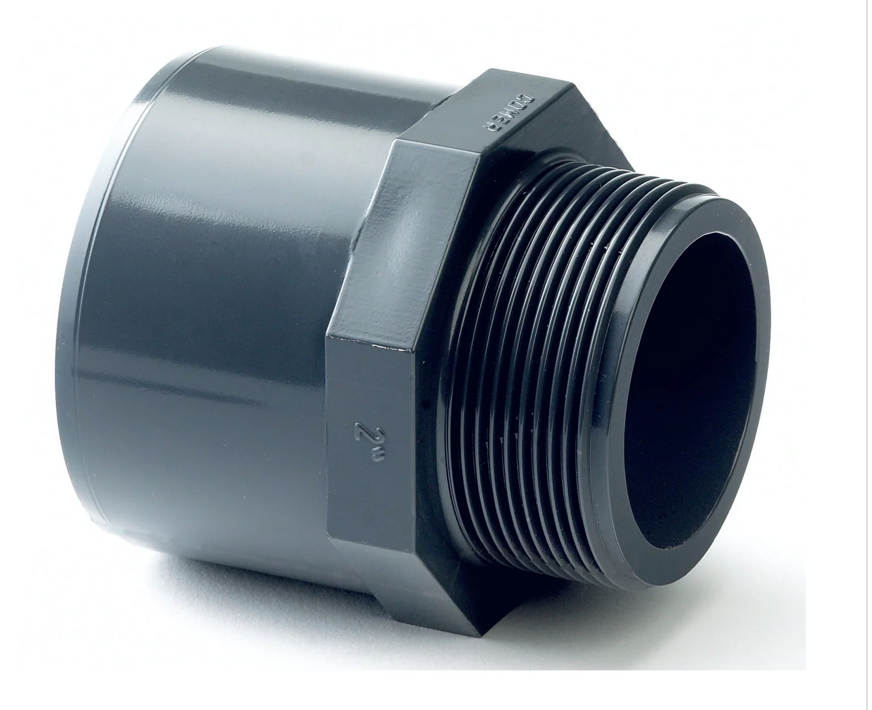 1.5" PVC Male BSP x P P